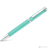 Waldmann Liberty Ballpoint Pen - Aquamarine - Platinum Trim - Pen Boutique Ltd