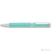 Waldmann Liberty Ballpoint Pen - Aquamarine - Platinum Trim - Pen Boutique Ltd