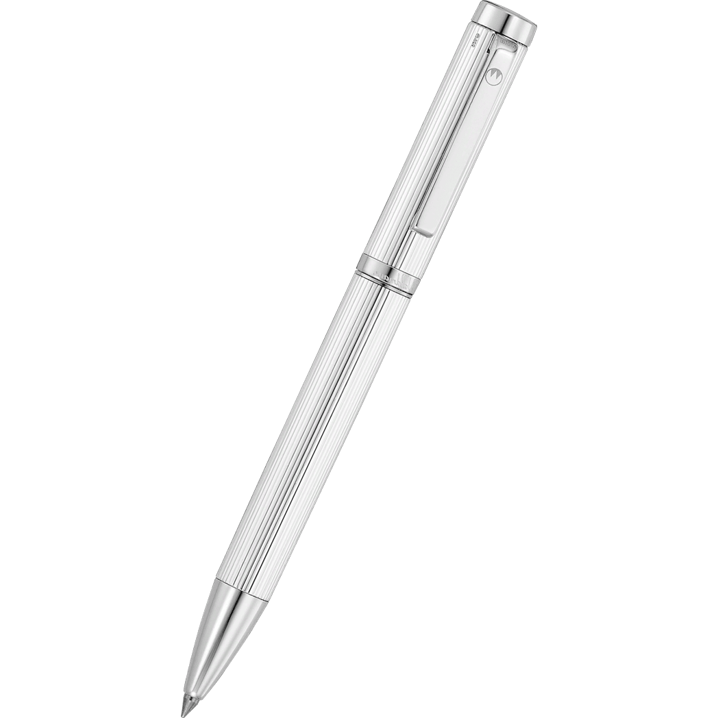Waldmann Liberty Ballpoint Pen - Platinum - Pen Boutique Ltd