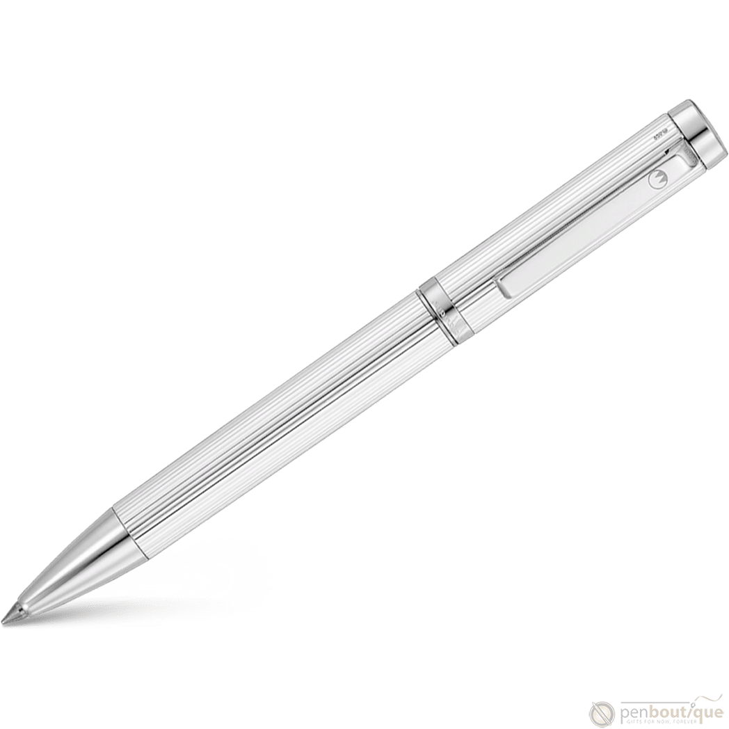 Waldmann Liberty Ballpoint Pen - Platinum - Pen Boutique Ltd