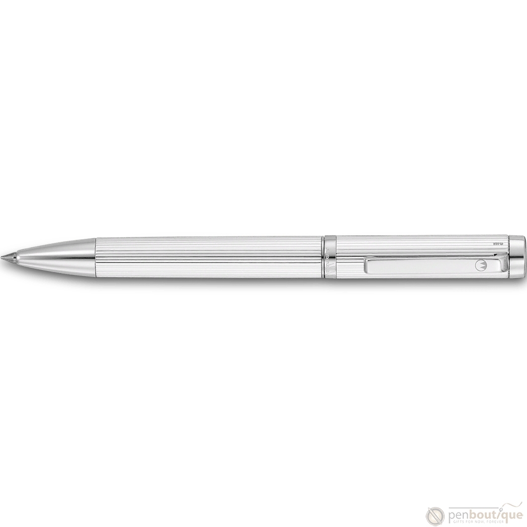 Waldmann Liberty Ballpoint Pen - Platinum - Pen Boutique Ltd