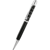 Waldmann Tango Ballpoint Pen - Black - Ring Pattern - Pen Boutique Ltd