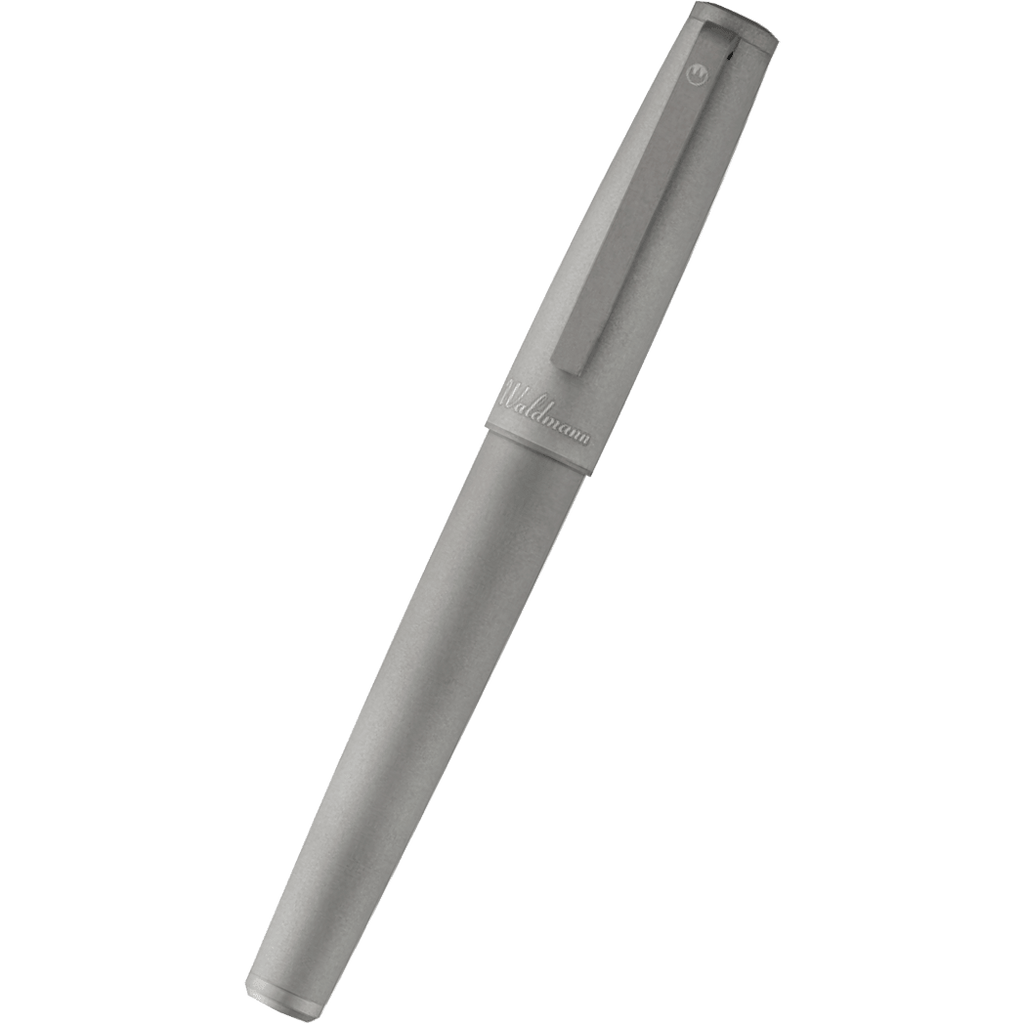 Waldmann Titan Fountain Pen - Sandblasted Titanium (Limited Edition) - Pen Boutique Ltd