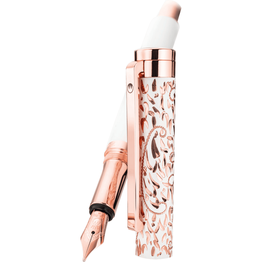 Waldmann Xetra Vienna Fountain Pen - Lady - Rose Gold Trim - Pen Boutique Ltd