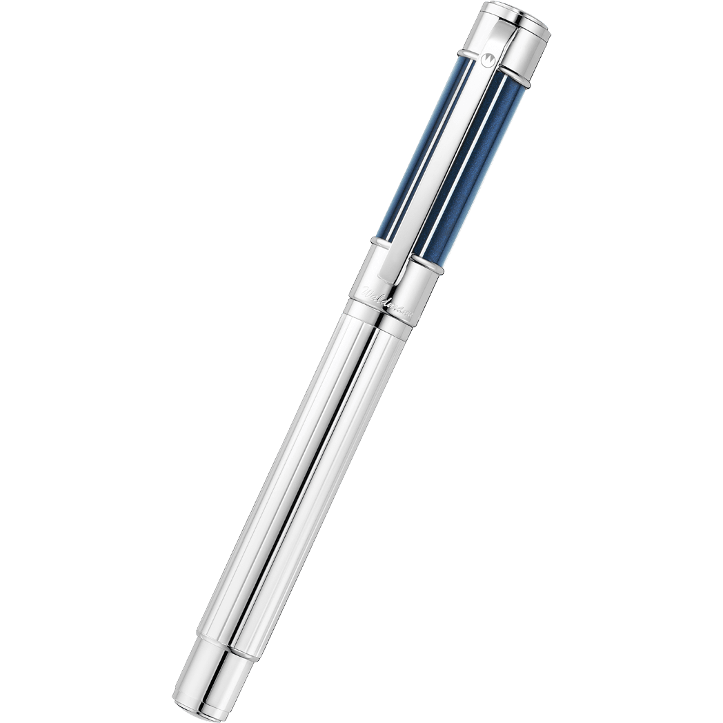 Waldmann Commander 23 Fountain Pen - Blue - Pen Boutique Ltd