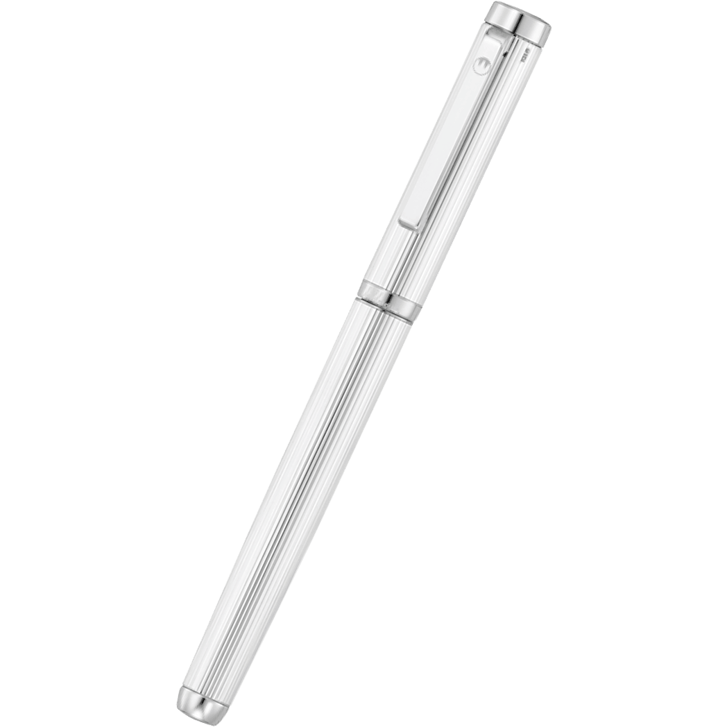 Waldmann Liberty Fountain Pen - Platinum - Pen Boutique Ltd