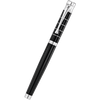 Waldmann Tango Fountain Pen - Black - Ring Pattern - Pen Boutique Ltd