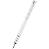 Waldmann Tango Fountain Pen - White - Ring Pattern - Pen Boutique Ltd