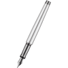 Waldmann Tango Fountain Pen - Fine Square Pattern - Ruthenium Plated - Pen Boutique Ltd