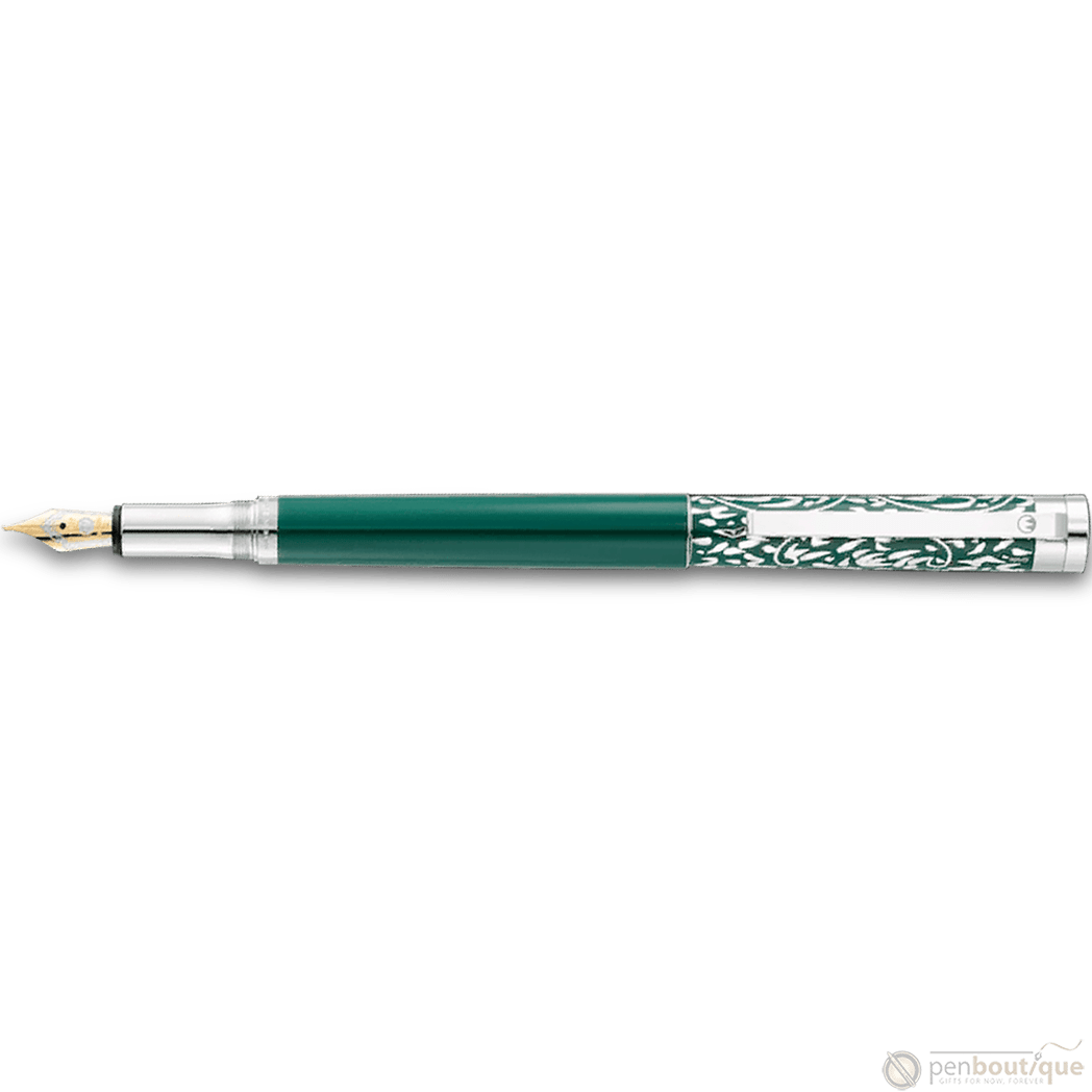 Waldmann Xetra Vienna Fountain Pen - Green (Special Edition) - Pen Boutique Ltd