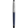 Waterman Expert L'Essence du Bleu Rollerball Pen - Metal & Blue - Pen Boutique Ltd
