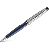 Waterman Expert L'Essence du Bleu Ballpoint Pen - Metal & Blue - Pen Boutique Ltd