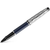 Waterman Expert L'Essence du Bleu Rollerball Pen - Metal & Blue - Pen Boutique Ltd