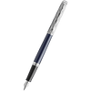 Waterman Hemisphere L'Essence du Bleu Fountain Pen - Metal & Blue - Pen Boutique Ltd