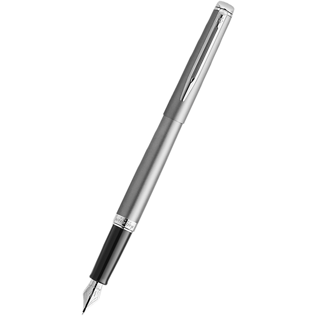 Waterman Hemisphere21 Fountain Pen - Matte - Chrome Trim - Pen Boutique Ltd