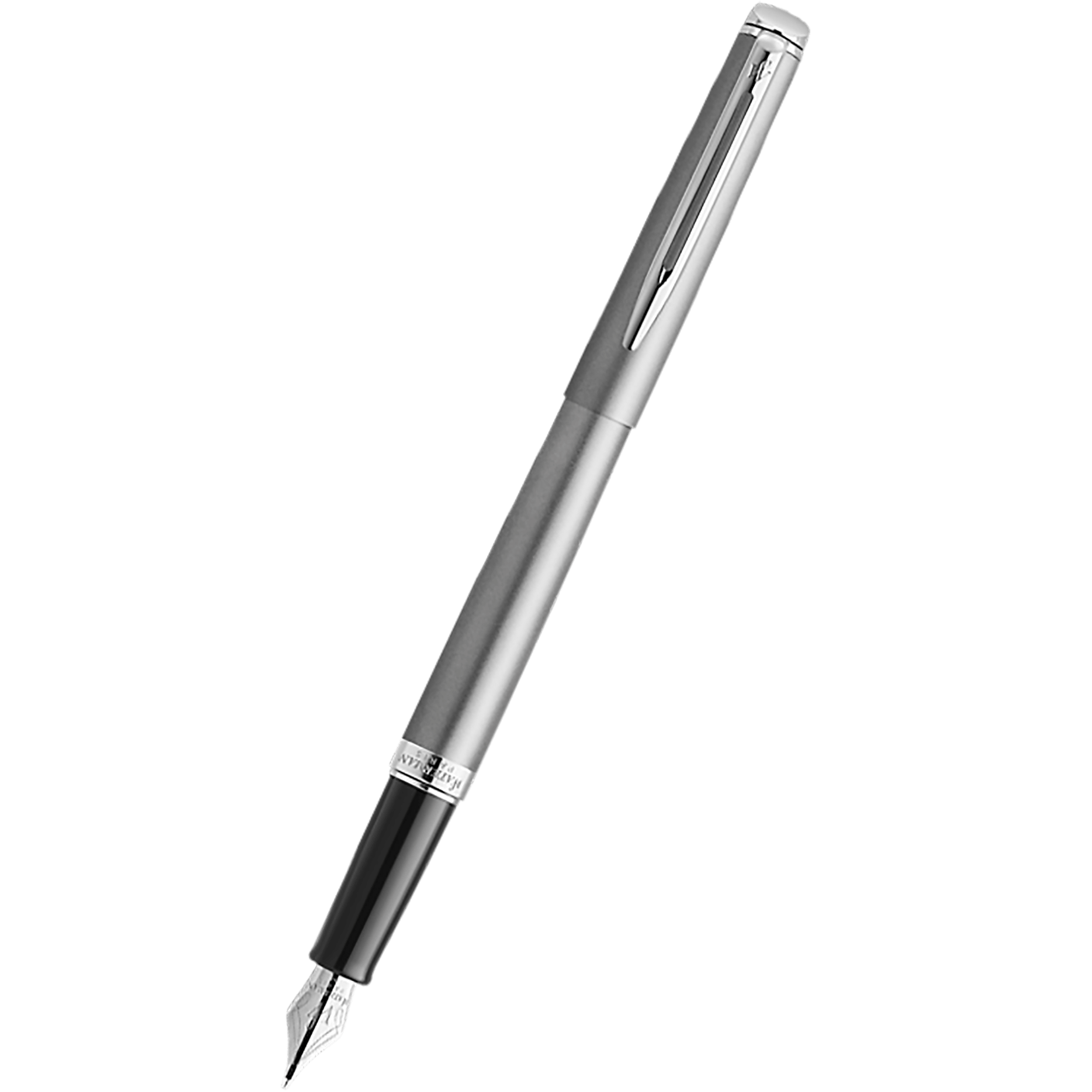 Waterman Hemisphere21 Fountain Pen - Matte - Chrome Trim - Pen Boutique Ltd