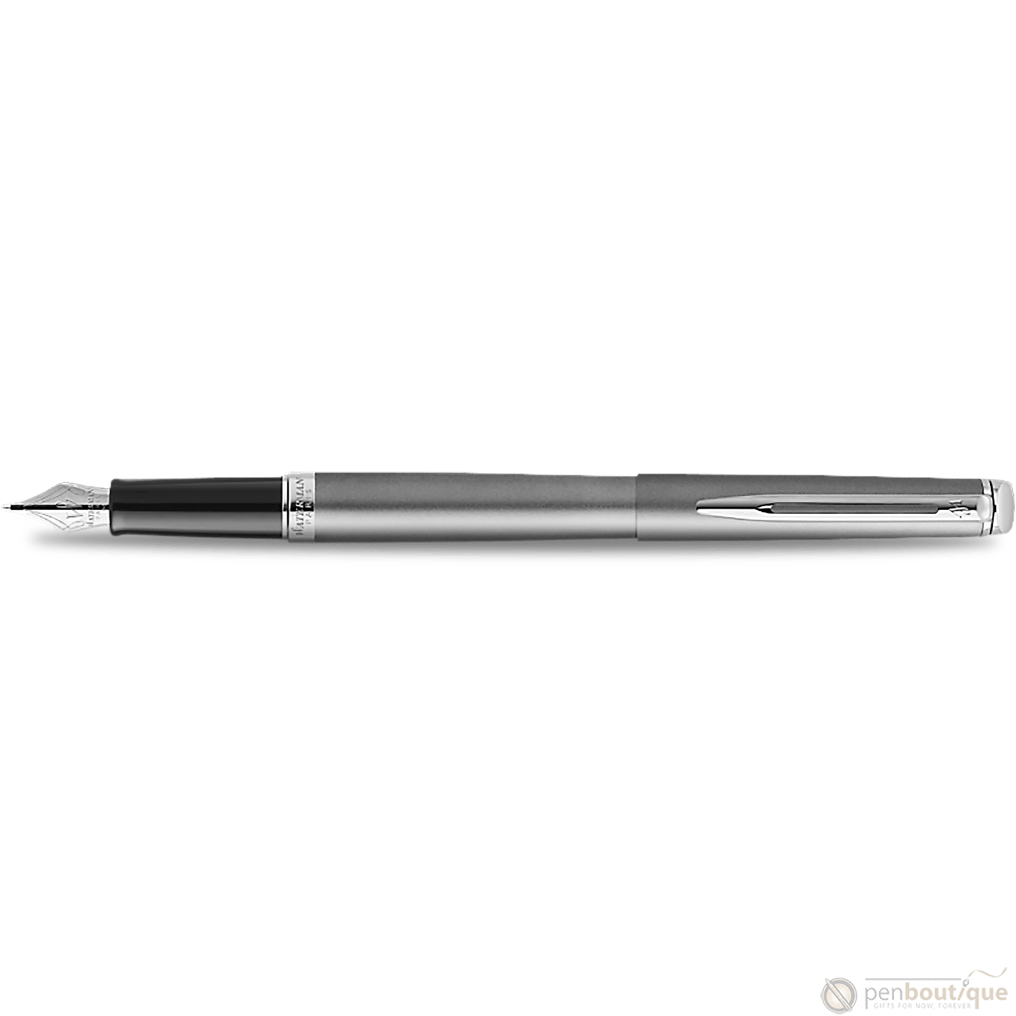 Waterman Hemisphere21 Fountain Pen - Matte - Chrome Trim - Pen Boutique Ltd