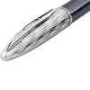 Waterman Carene L'Essence du Bleu Fountain Pen - Metal & Blue - Pen Boutique Ltd
