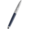 Waterman Carene L'Essence du Bleu Fountain Pen - Metal & Blue - Pen Boutique Ltd