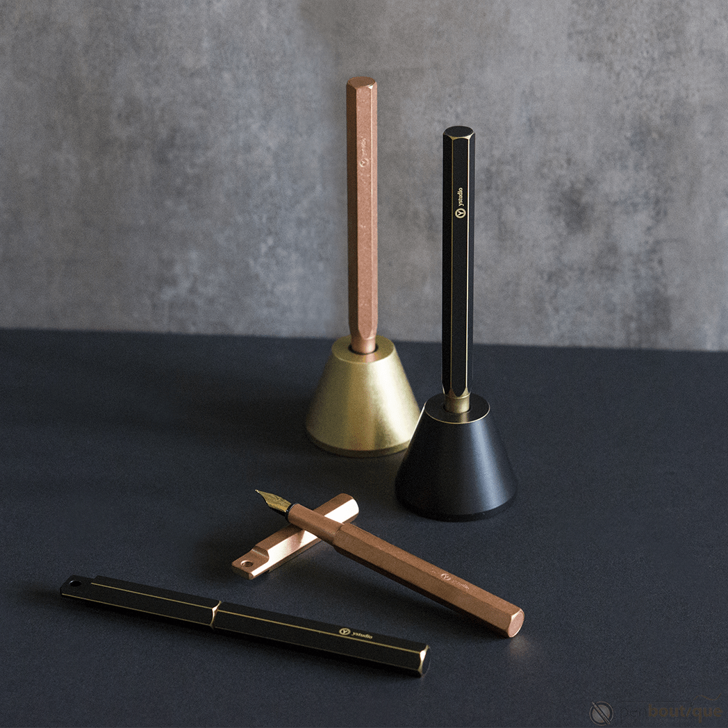 YStudio Brassing Desk Fountain Pen - Pen Boutique Ltd