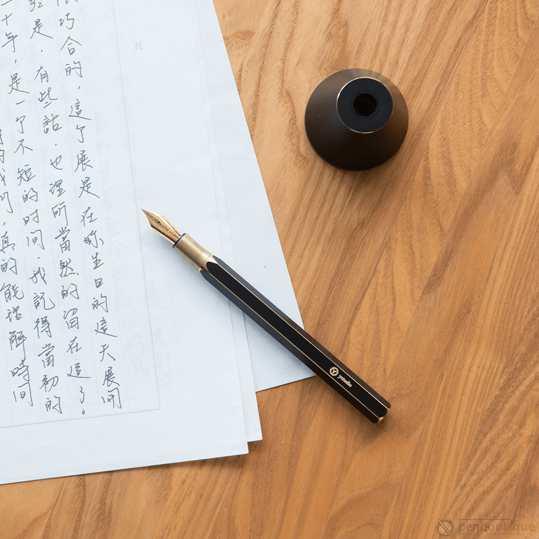 YStudio Brassing Desk Fountain Pen - Pen Boutique Ltd