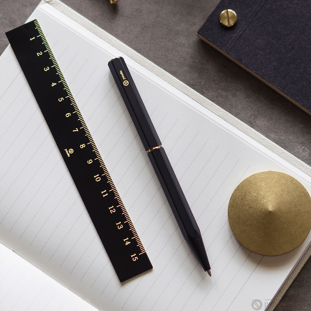 YStudio Brassing Portable Ballpoint Pen - Black - Pen Boutique Ltd