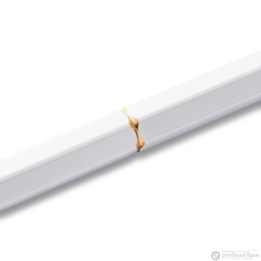 YStudio Brassing Portable Ballpoint Pen - White - Pen Boutique Ltd