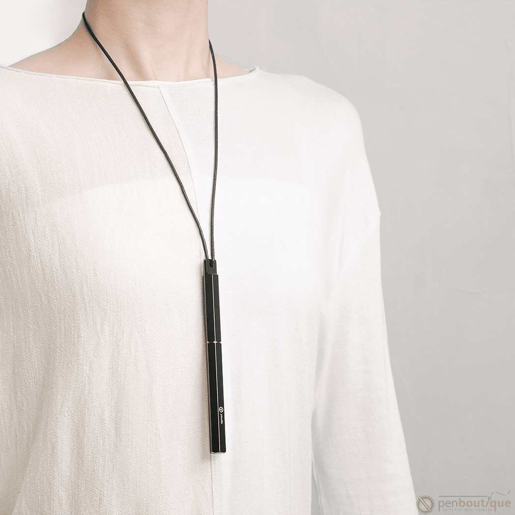 YStudio Brassing Portable Fountain Pen - Black - Pen Boutique Ltd