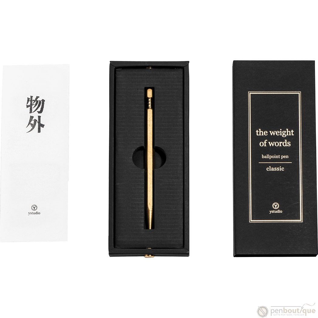 YStudio Classic Ballpoint Pen - Pen Boutique Ltd