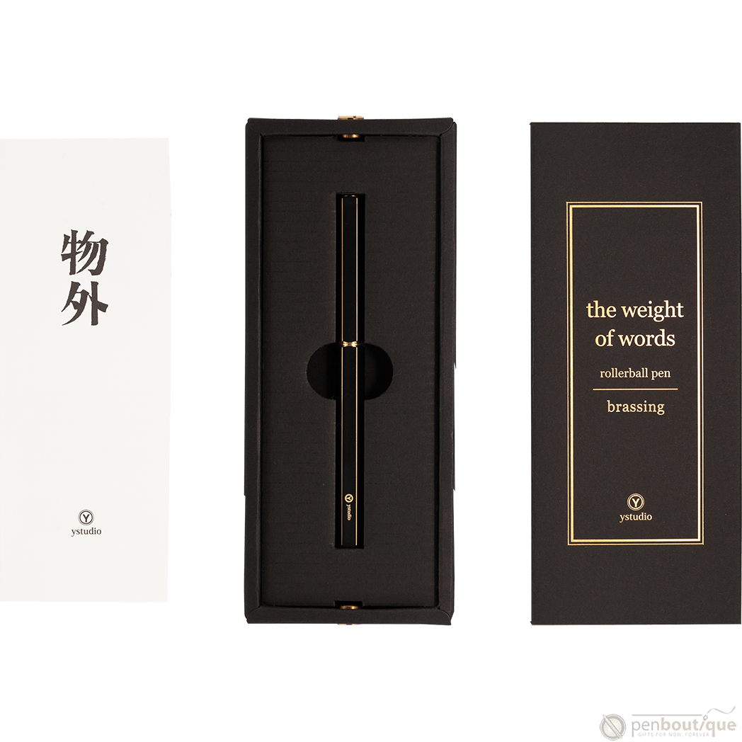 YStudio Brassing Rollerball Pen - Pen Boutique Ltd