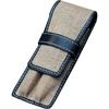 Pen Boutique Yak Leather 2 Pen Jute Cover - Black - Pen Boutique Ltd