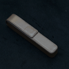 Pen Boutique Yak Leather Single Pen Box - Tan - Magnetic closure - Pen Boutique Ltd