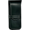 Pen Boutique Yak Leather Triple Pen Holder - Green/black insert - Pen Boutique Ltd
