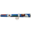 David Oscarson 15th Anniversary/American Art Deco Fountain Pen -Translucent Sapphire-Pen Boutique Ltd