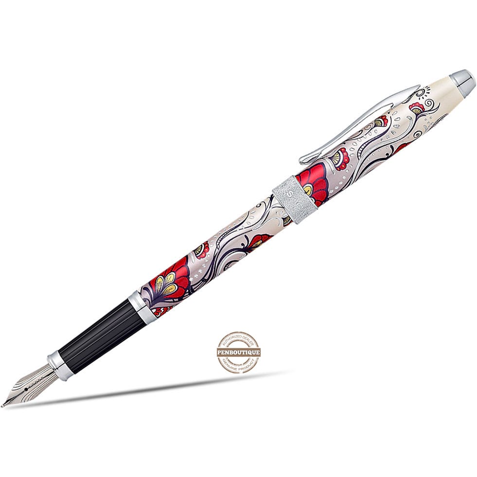 Cross Botanica Fountain Pen - Red Hummingbird - Pen Boutique Ltd