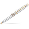 On Sale: SHEAFFER 100 CHROME WITH GOLD TRIMS BALLPOINT PEN - Pen Boutique Ltd