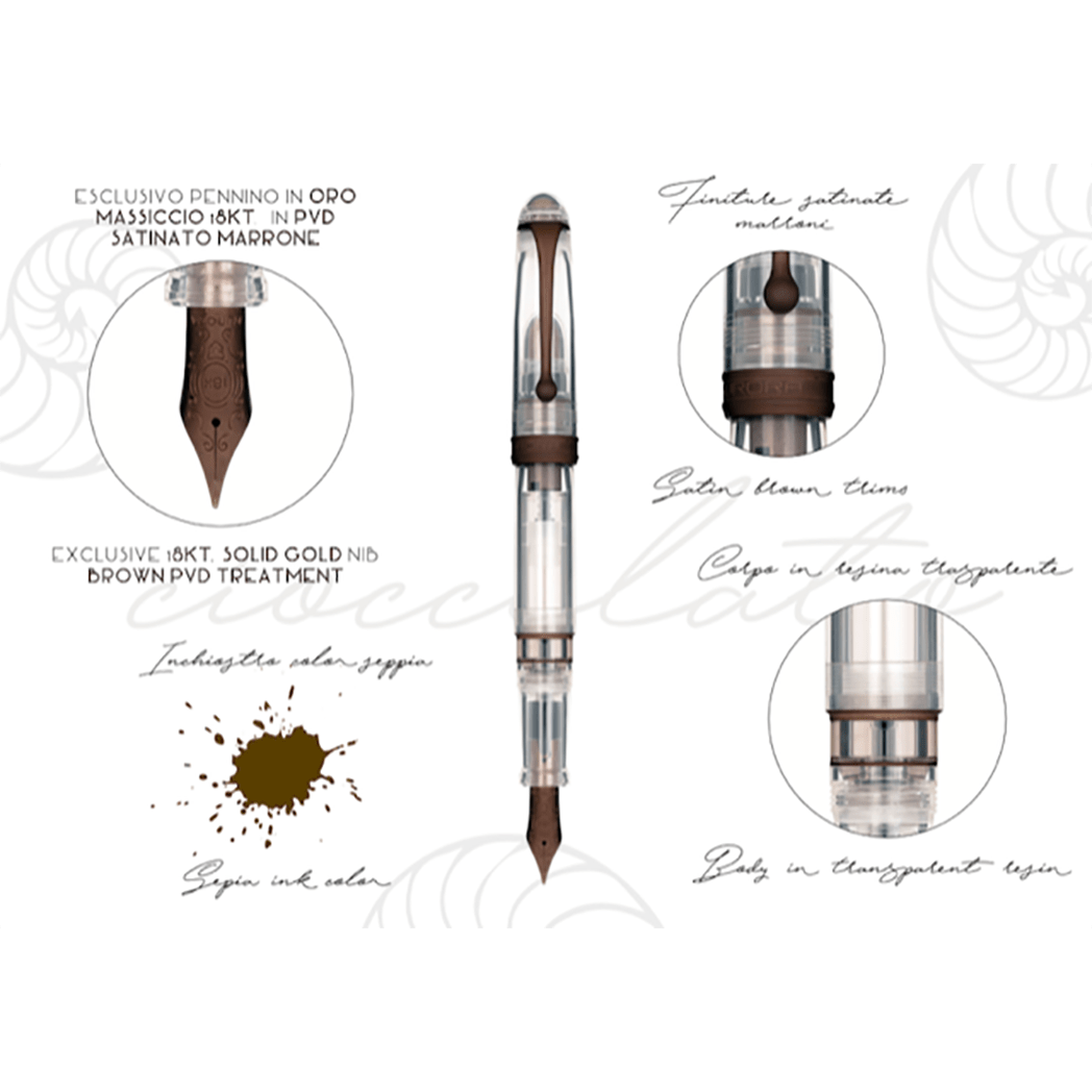 Aurora 888 Demo Fountain Pen - Trilobiti (Limited Edition) - Pen Boutique Ltd