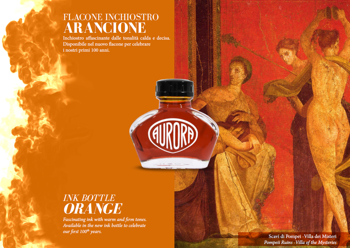 Aurora Ink Bottle - 100 year Special Edition - 55 ml-Pen Boutique Ltd
