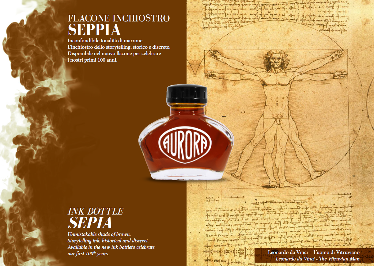 Aurora Ink Bottle - 100 year Special Edition - 55 ml-Pen Boutique Ltd