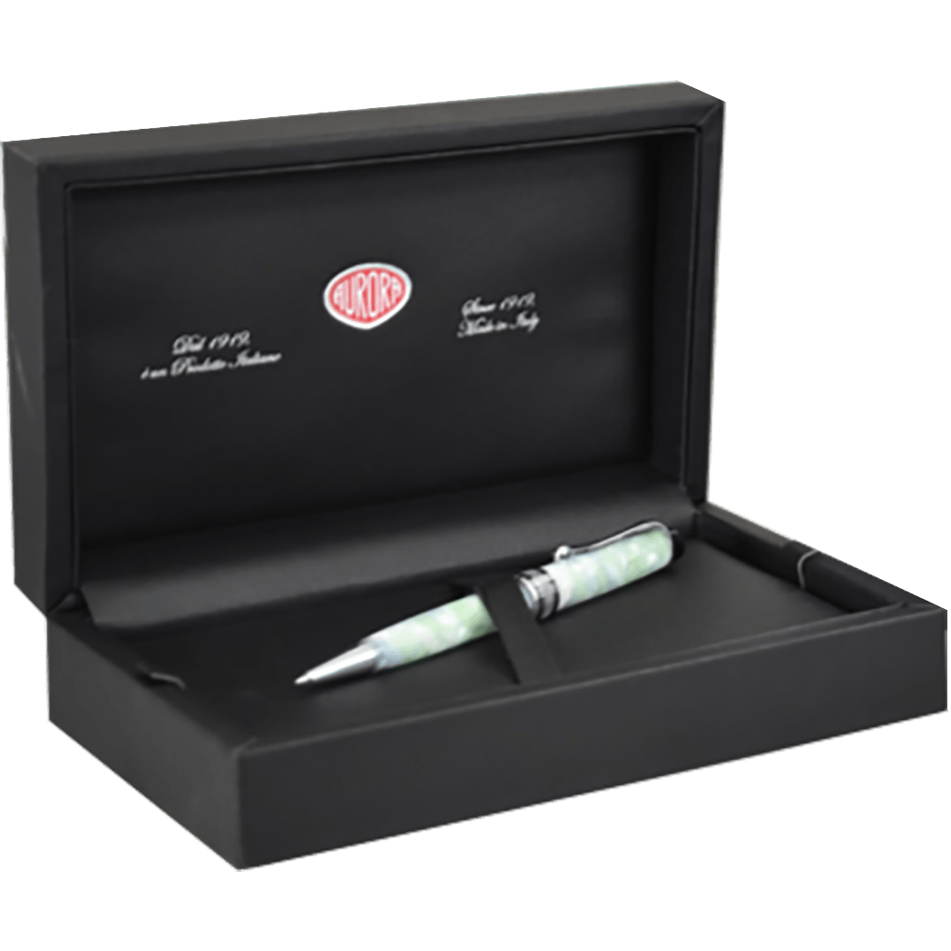 Aurora Optima Ballpoint Pen - Luce Verde Caleidoscope - Pen Boutique Ltd