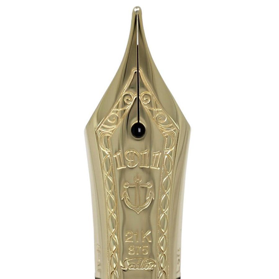 Sailor 1911L Black/Gold Lefty Fountain Pen-Pen Boutique Ltd