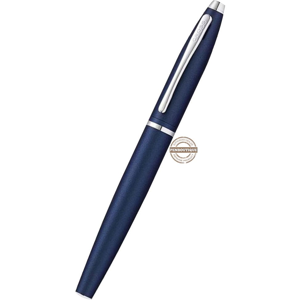Cross Calais Selectip Rollerball Pen - Matte Metallic Midnight Blue - Pen Boutique Ltd
