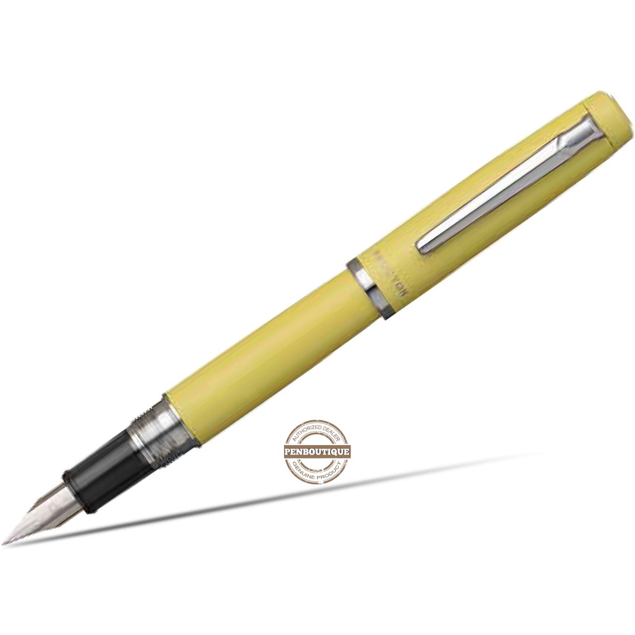 Platinum Procyon Fountain Pen - Citron Yellow - Pen Boutique Ltd