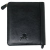 Yak Leather Premium Leather 12 Pen Case Black-Pen Boutique Ltd