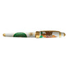 David Oscarson Lily Rollerball Pen - White, Saffron, Citrine, Ruby and Emerald-Pen Boutique Ltd