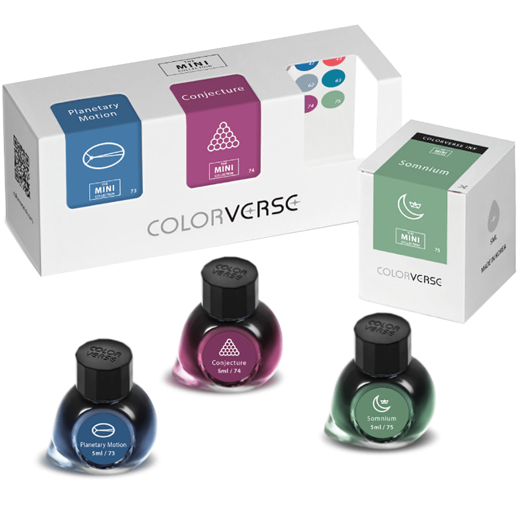 Colorverse Mini Ink - Special Edition - Johannes Kepler - 5ml - set of 3 - Pen Boutique Ltd