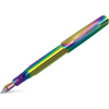 Conklin All American Fountain Pen - Limited Edition - Metal & Rainbow - Pen Boutique Ltd