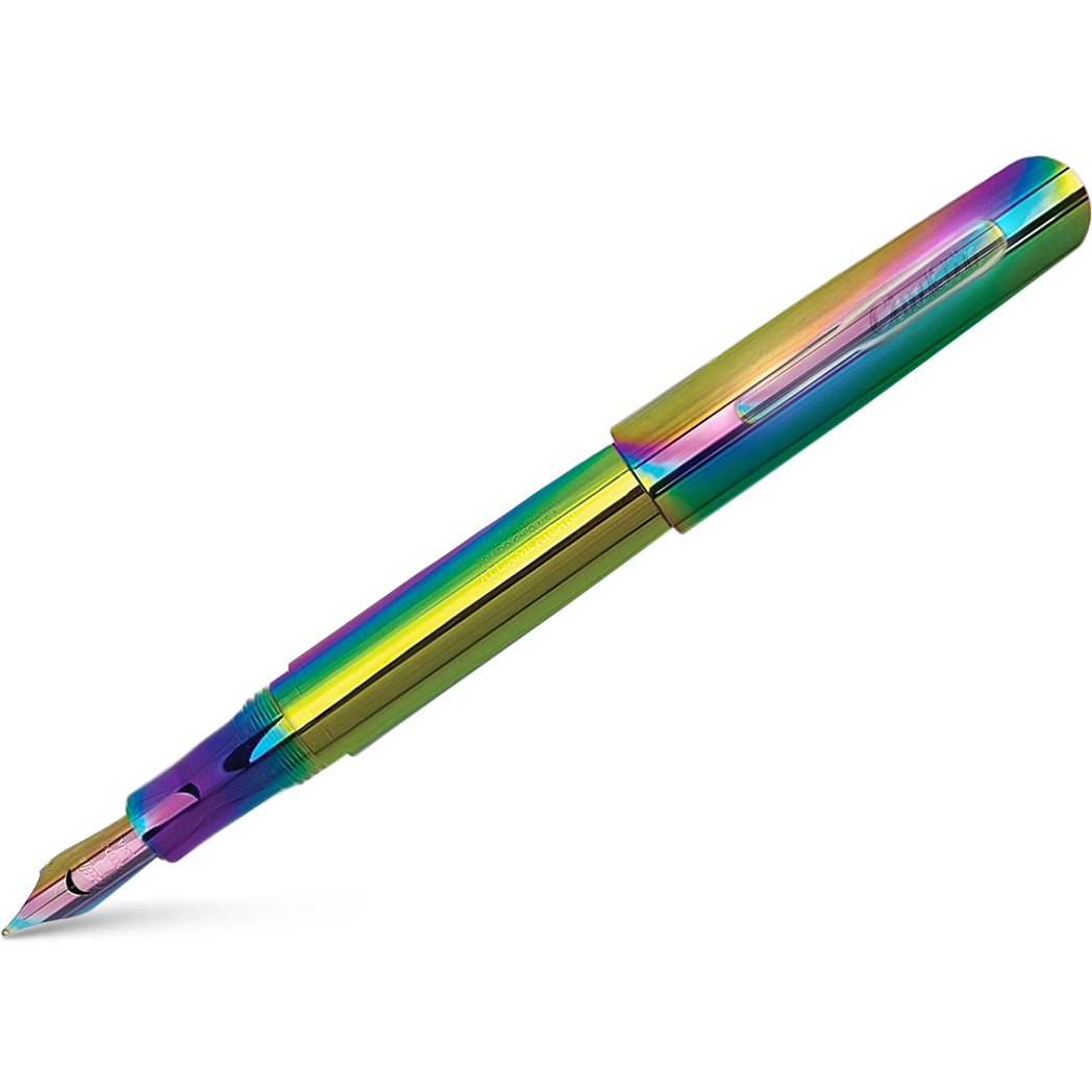 Conklin All American Fountain Pen - Limited Edition - Metal & Rainbow - Pen Boutique Ltd