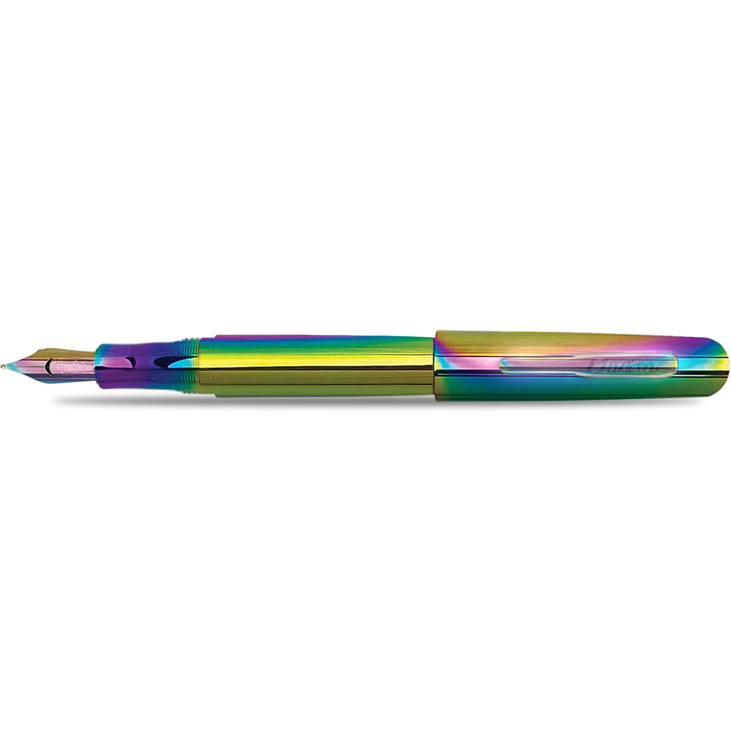 Conklin All American Fountain Pen - Limited Edition - Metal & Rainbow - Pen Boutique Ltd