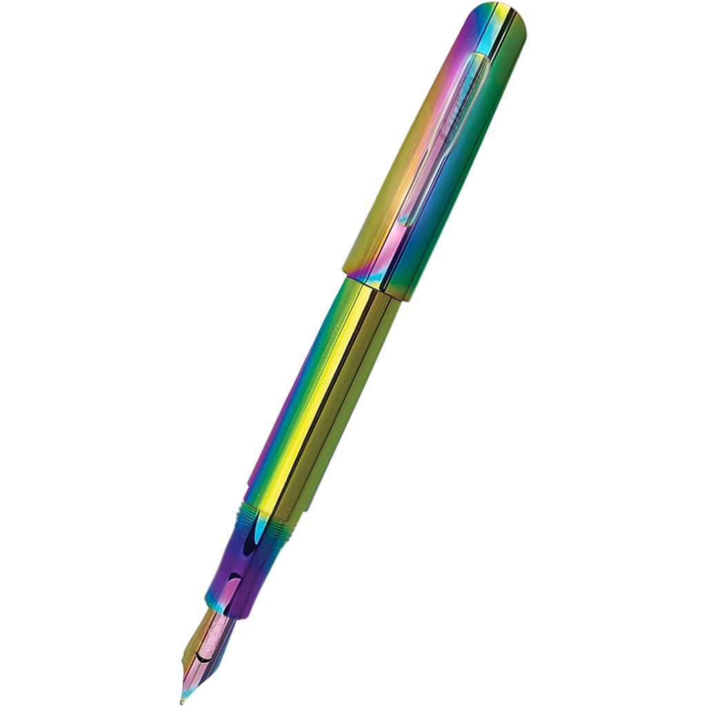 Conklin All American Fountain Pen - Limited Edition - Metal & Rainbow - Pen Boutique Ltd